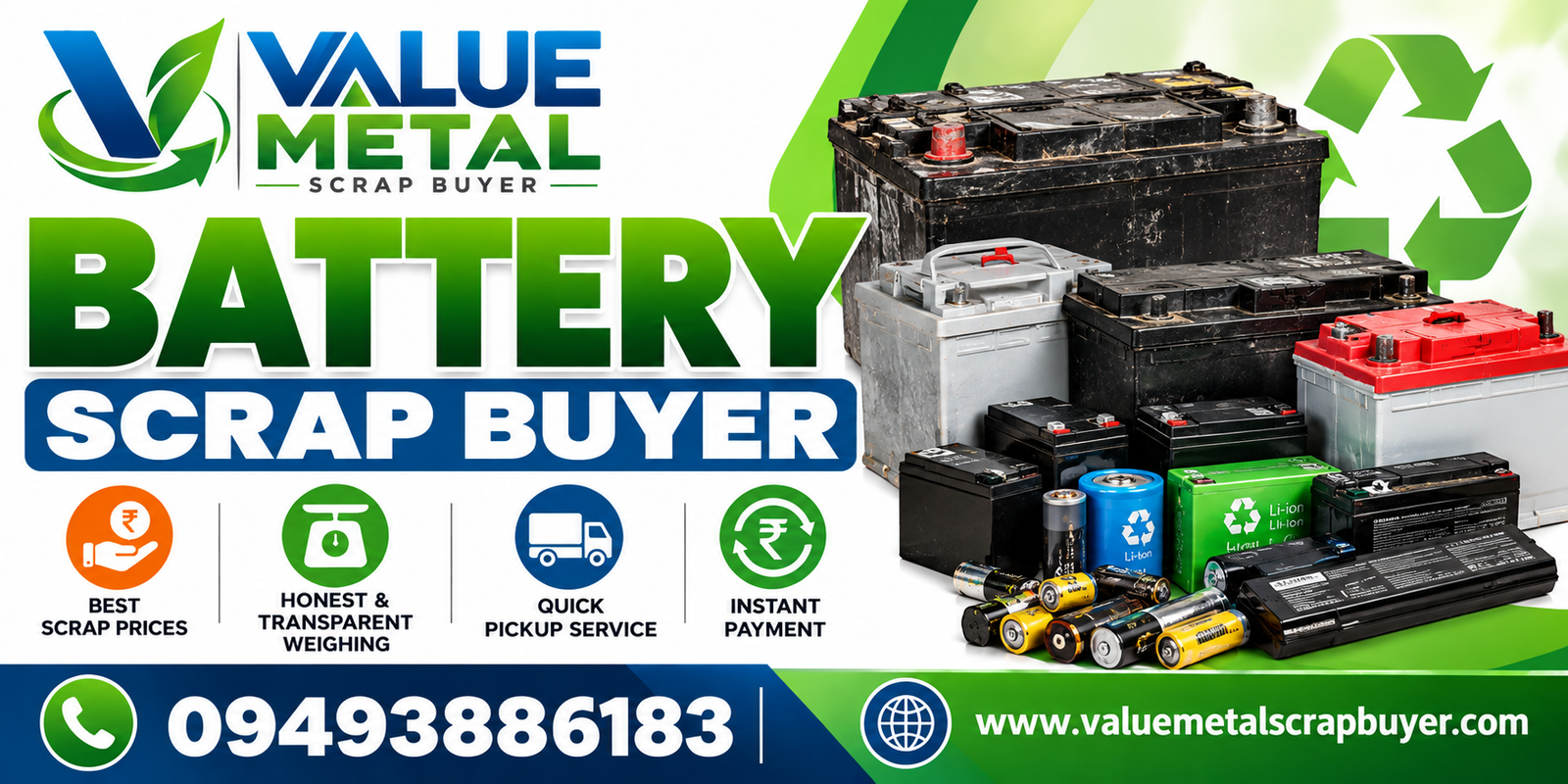 Battery Scrap Buyer in Hyderabad