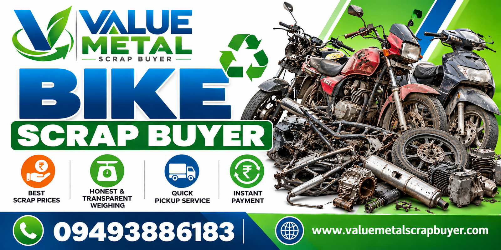 Bike Scrap Buyer in Hyderabad