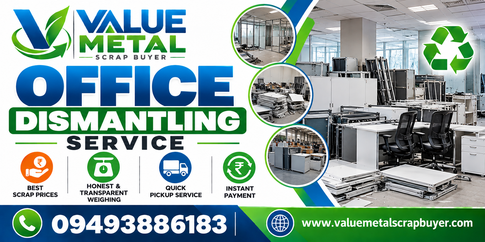 Office Dismantling Services in Hyderabad