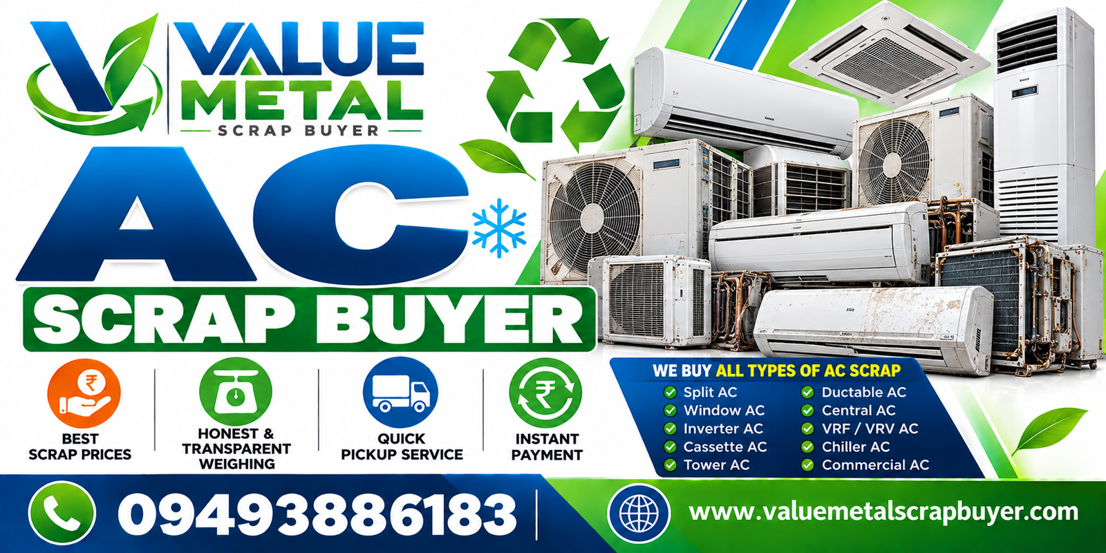 AC Scrap Buyer in Hyderabad